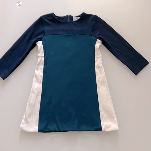 Florence Fancy Girls Dress Long sleeved Tri color. Sz 8 - Picture 1 of 9